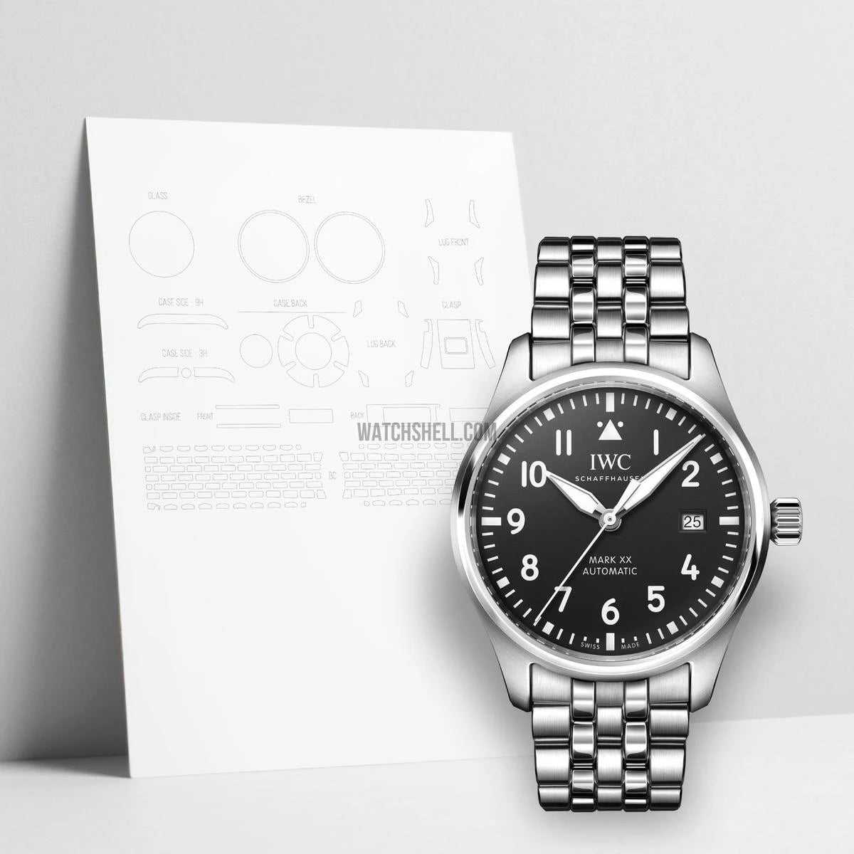 WatchShell for IWC Mark XX IW328202 プロテクター