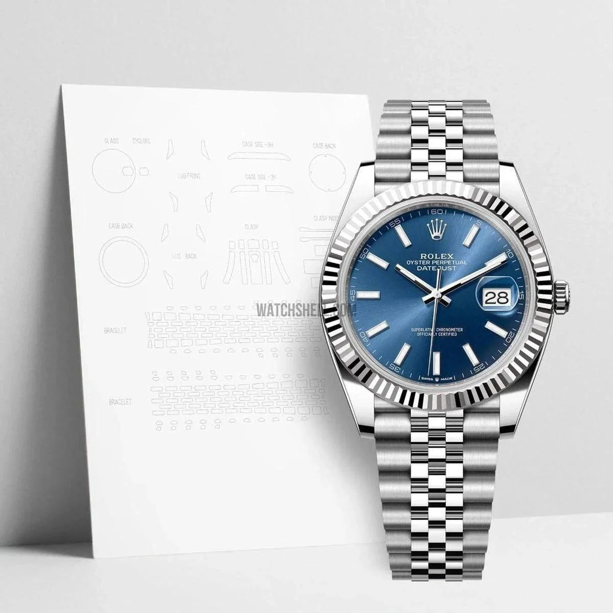はるページ WatchShell for Rolex Datejust 126334 JUB Protectors