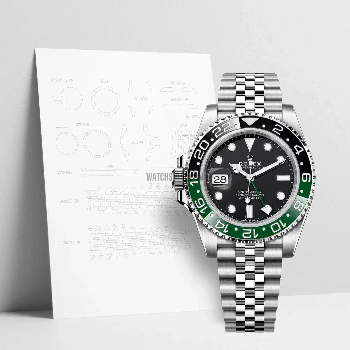 WatchShell for Rolex GMT-Master II 126720 JUB Protectors