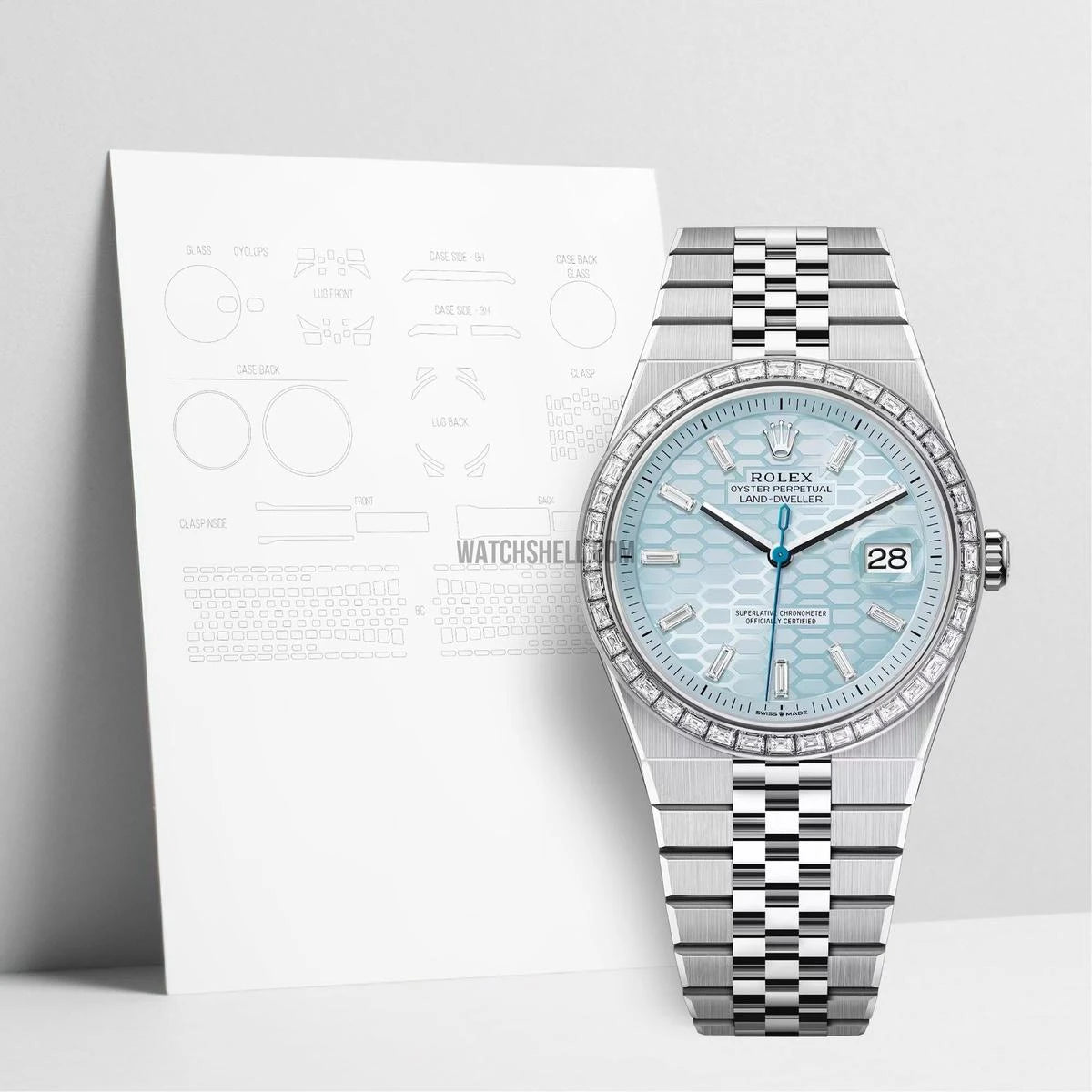 WatchShell for Rolex Land-Dweller 127386 Protectors