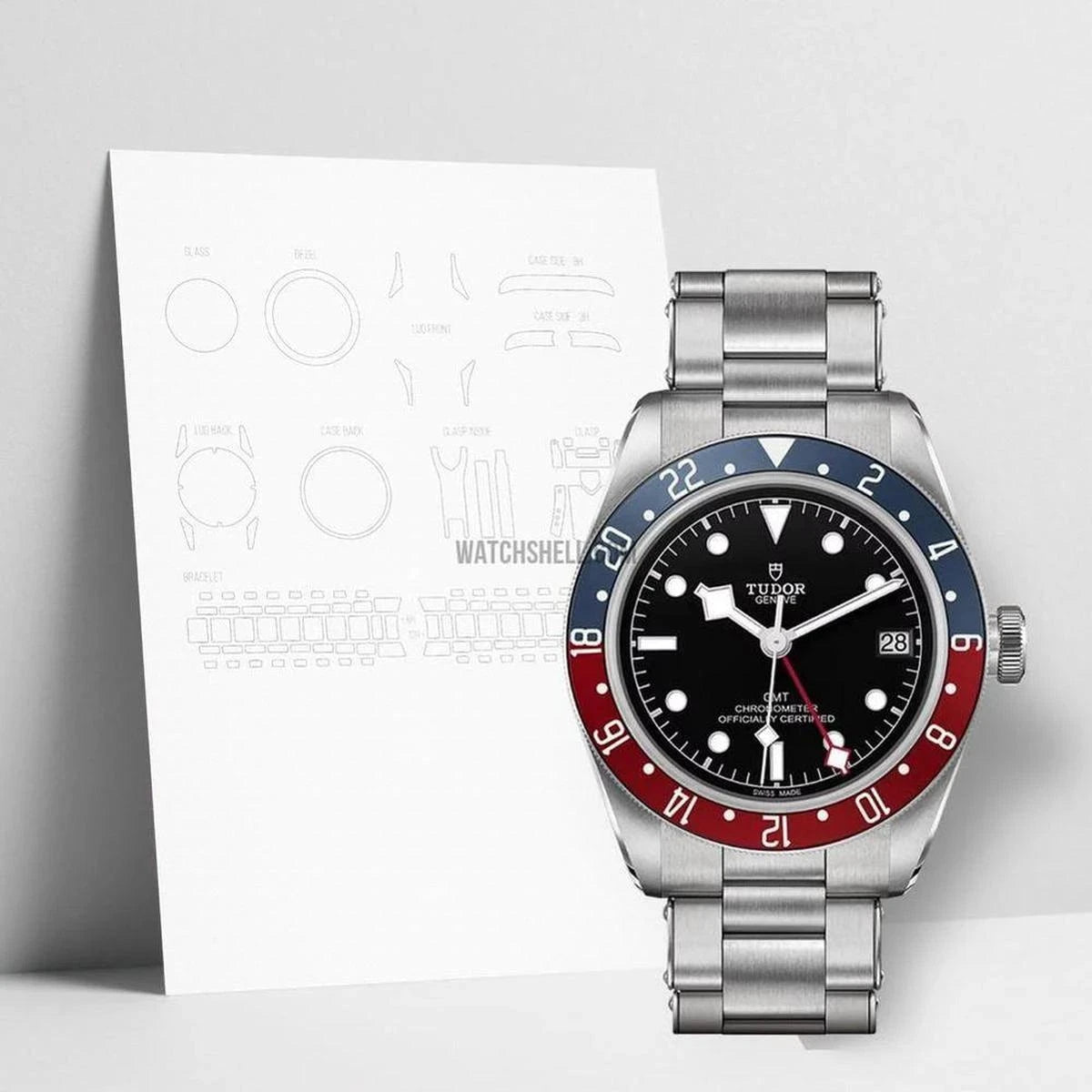 WatchShell for Tudor Black Bay M79830RB-0001 Protectors