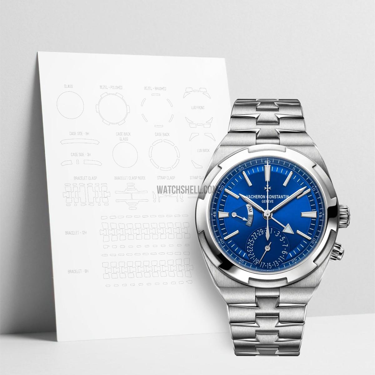 WatchShell for Vacheron Constantin Overseas 7900V/110A 保护膜