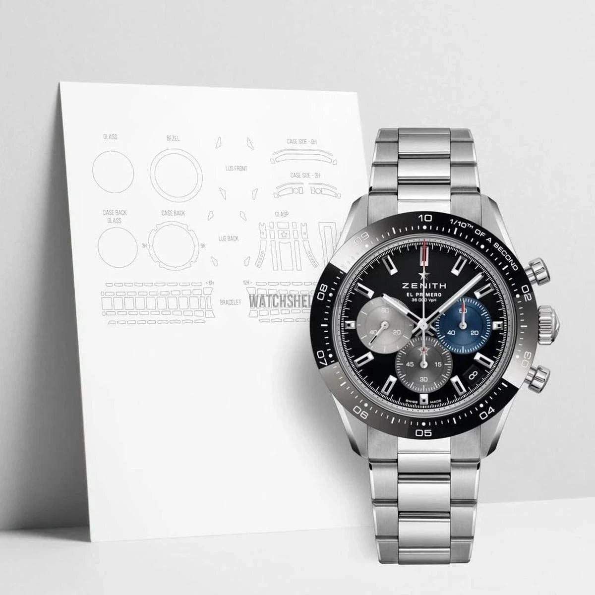 WatchShell for Zenith Chronomaster 03.3100.3600/21.M3100 Protectors