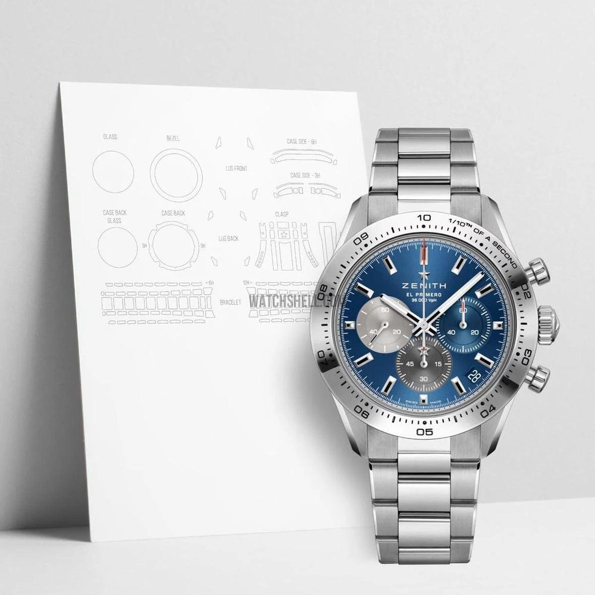WatchShell for Zenith Chronomaster 03.3114.3600/51.M3100 保护膜