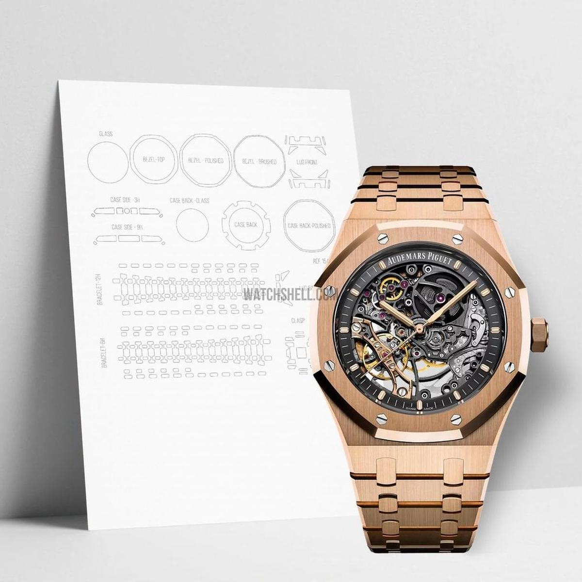 WatchShell for Audemars Piguet Royal Oak 15407OR.OO.1220OR.01