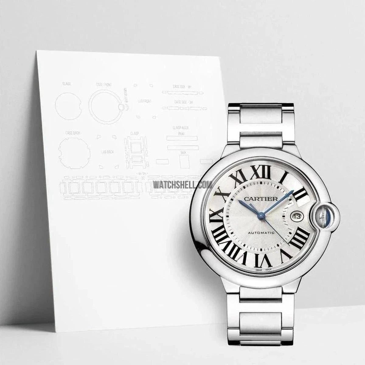 WatchShell for Cartier Ballon Bleu W69012Z4