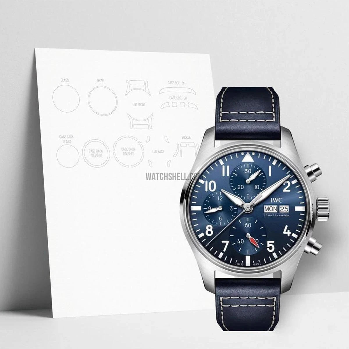 WatchShell for IWC Pilot's Watch IW388101