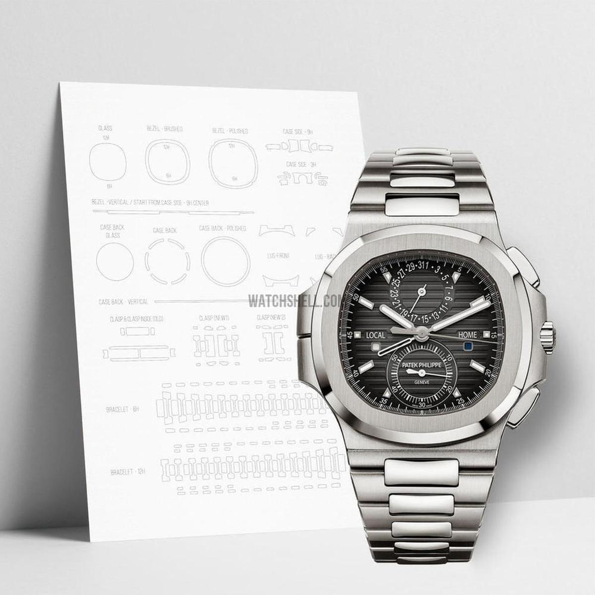 WatchShell for Patek Philippe Nautilus 59901A