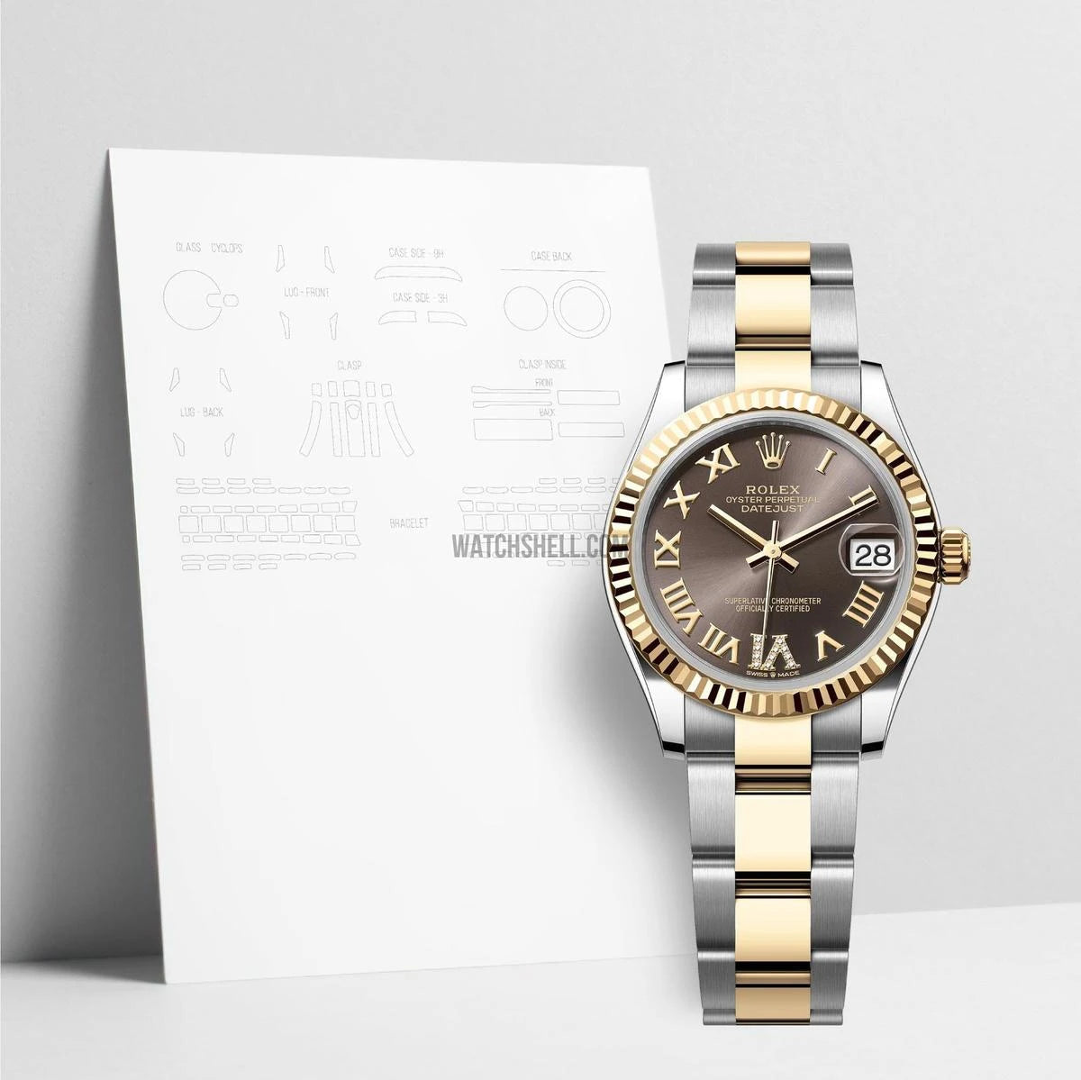 WatchShell for Rolex Datejust 278273