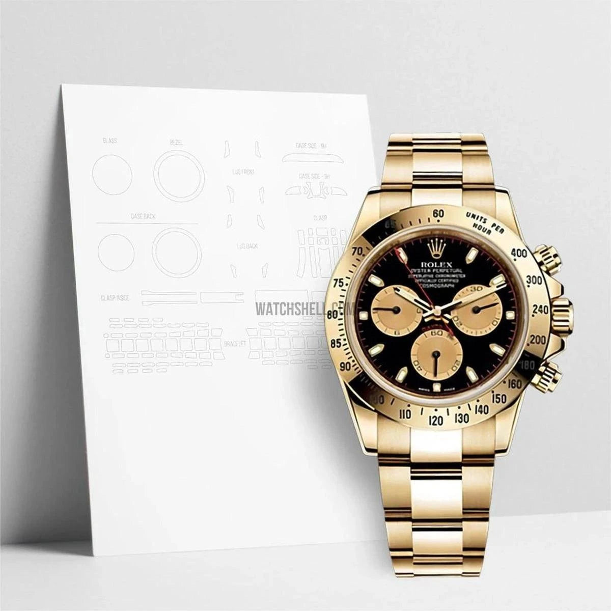 WatchShell for Rolex Daytona 116528