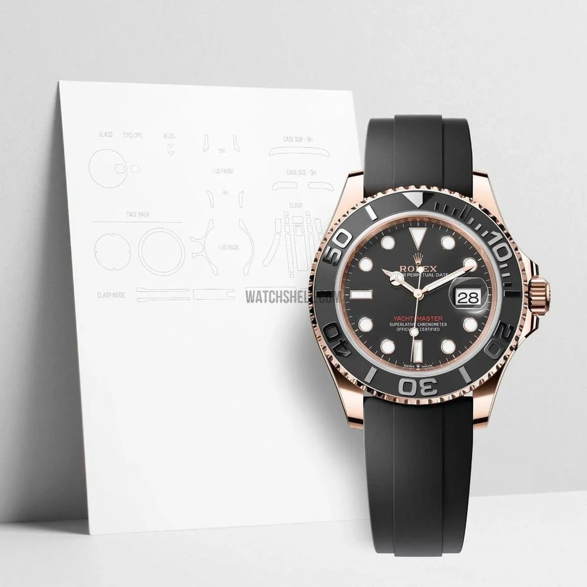 WatchShell for Rolex Yacht-Master 126655