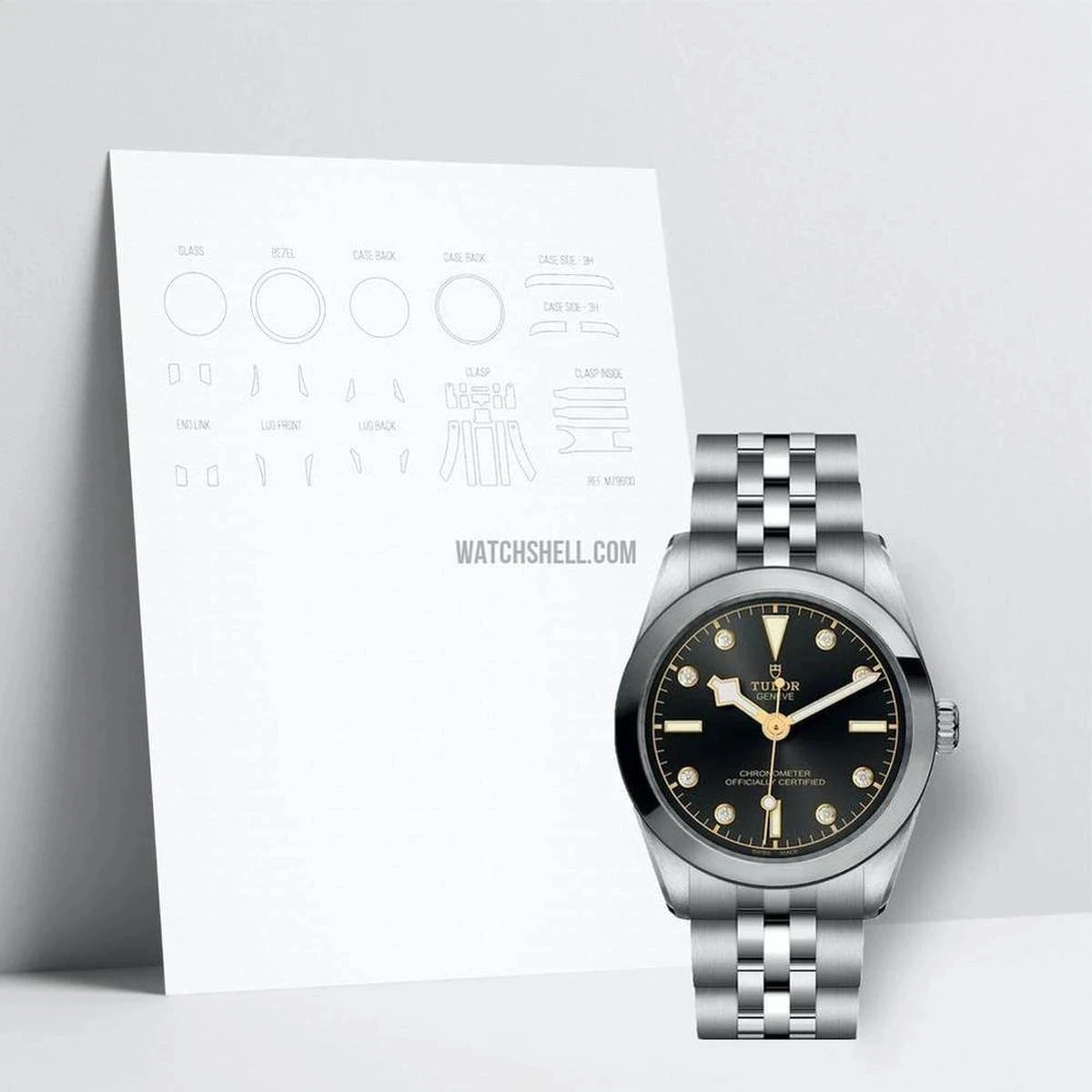 WatchShell for Tudor Black Bay M79600-0004