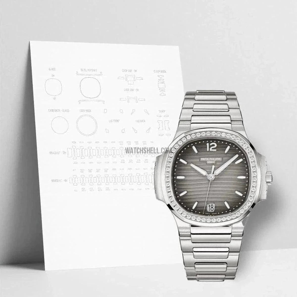 Discover the Ultimate Watch Protective Film with WatchShell for Patek Philippe Nautilus 71181200A
