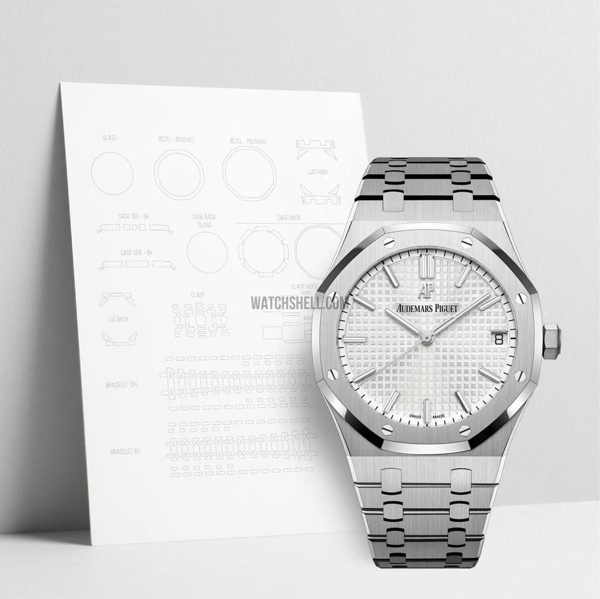 Enhance Your Audemars Piguet Royal Oak 15500ST.OO.1220ST.04 with WatchShell Scratch Protection