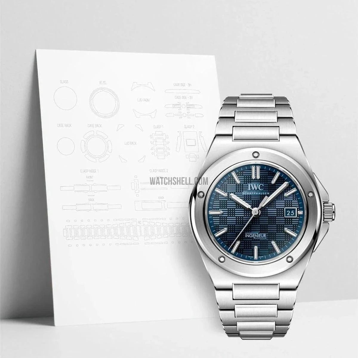 Enhance Your IWC Ingenieur IW328907 with WatchShell's Watch Protective Film