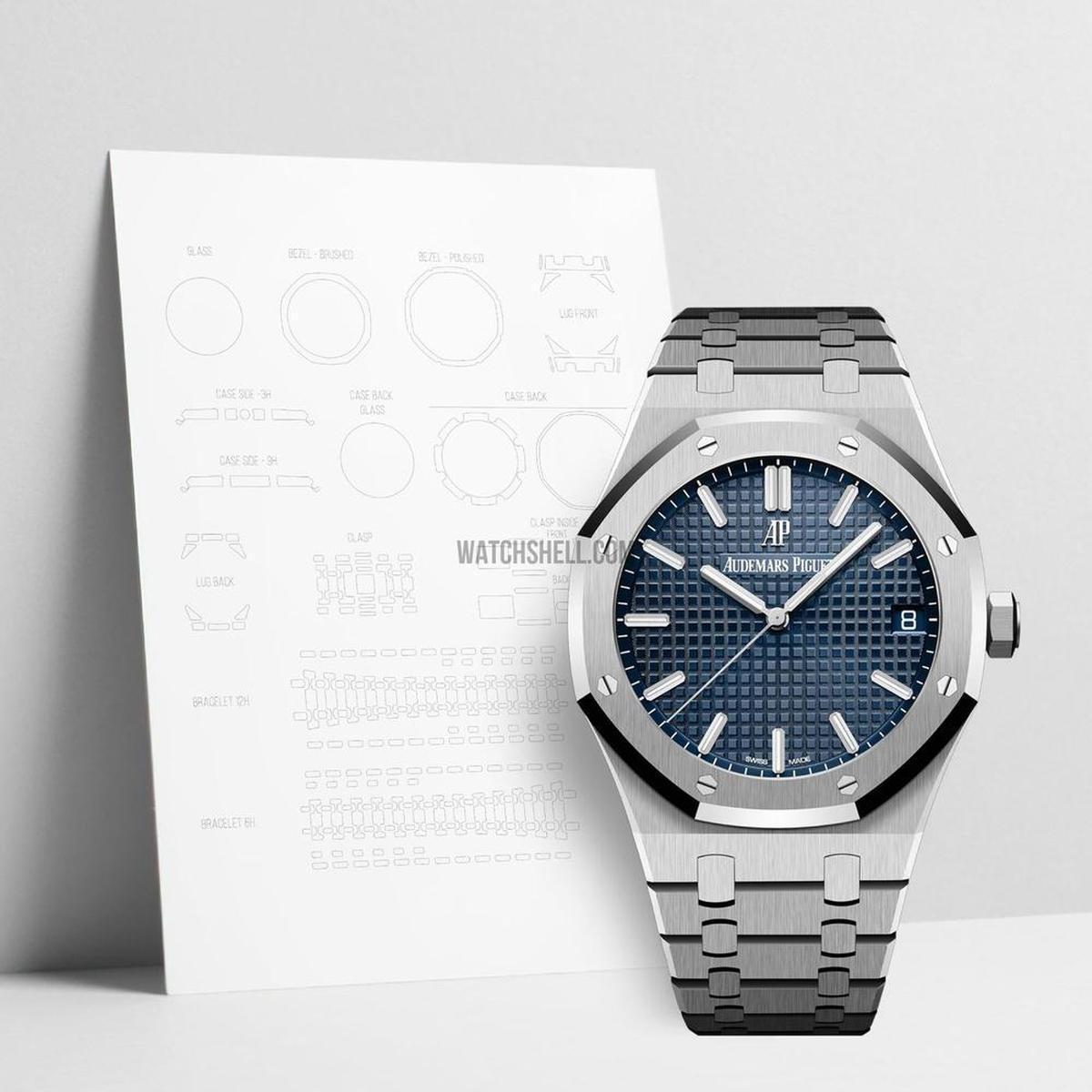How to Apply WatchShell Watch Protective Film on Your Audemars Piguet Royal Oak 15500ST.OO.1220ST.01 for Maximum Scratch Protection