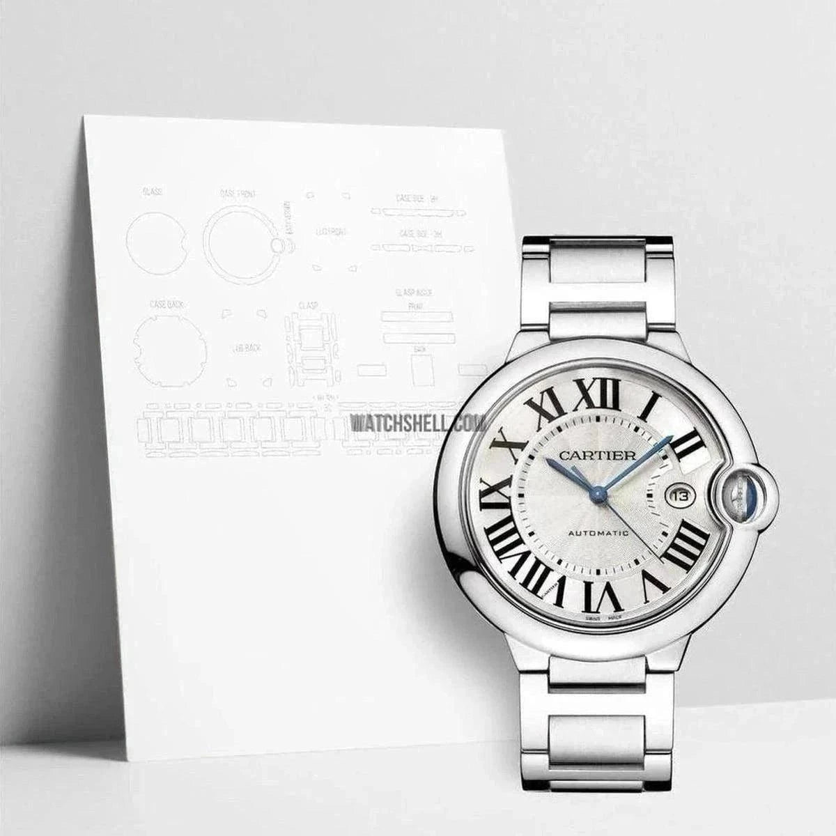 How WatchShell Provides Scratch Protection for Your Cartier Ballon Bleu W69012Z4