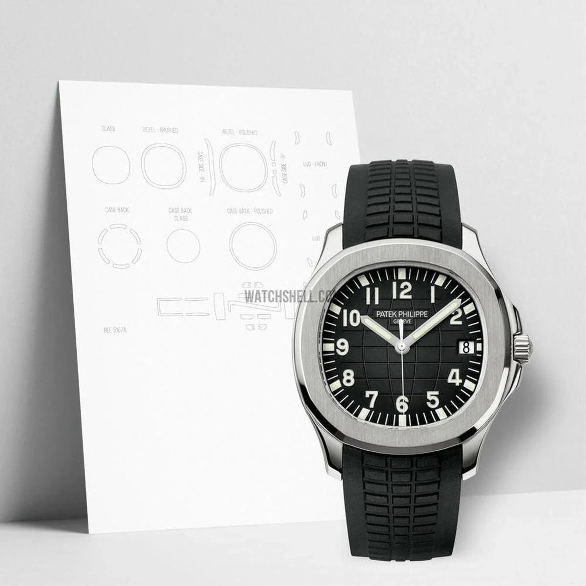Protect Your Patek Philippe Aquanaut 5167A with WatchShell Watch Protective Film