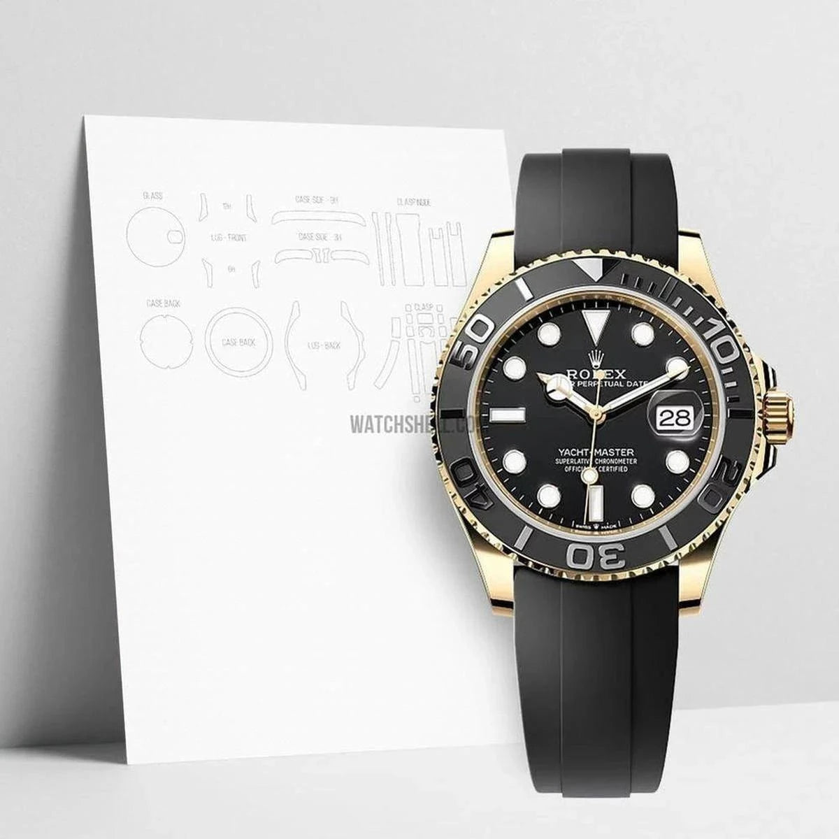 Protect Your Rolex Yacht-Master 226658 with WatchShell Scratch Protection