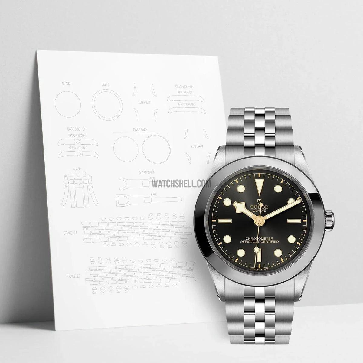 Protect Your Tudor Black Bay One M79660-0001 with WatchShell's Watch Protective Film