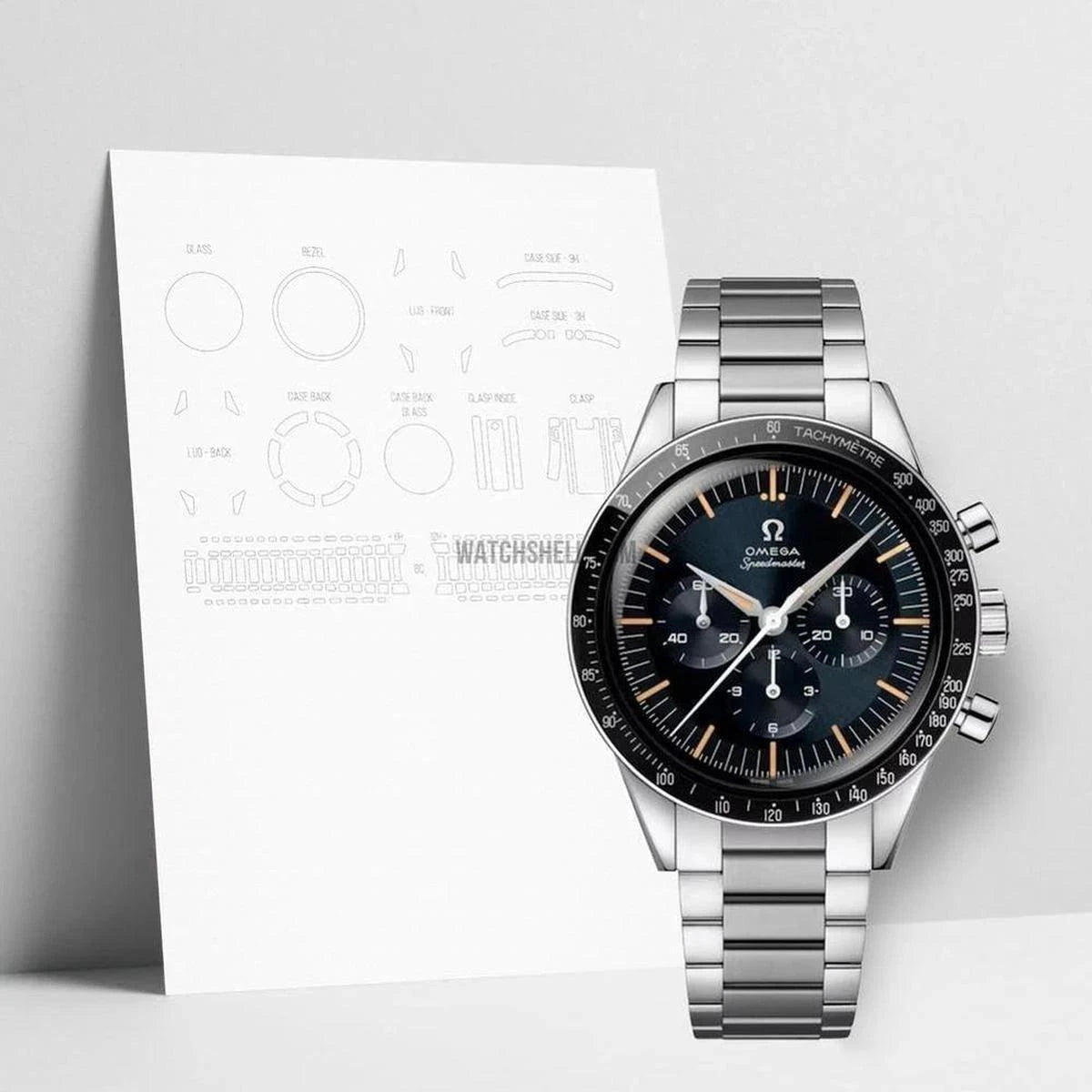 Protection Film Solutions for Your Omega Speedmaster 310.32.40.50.06.001 with WatchShell