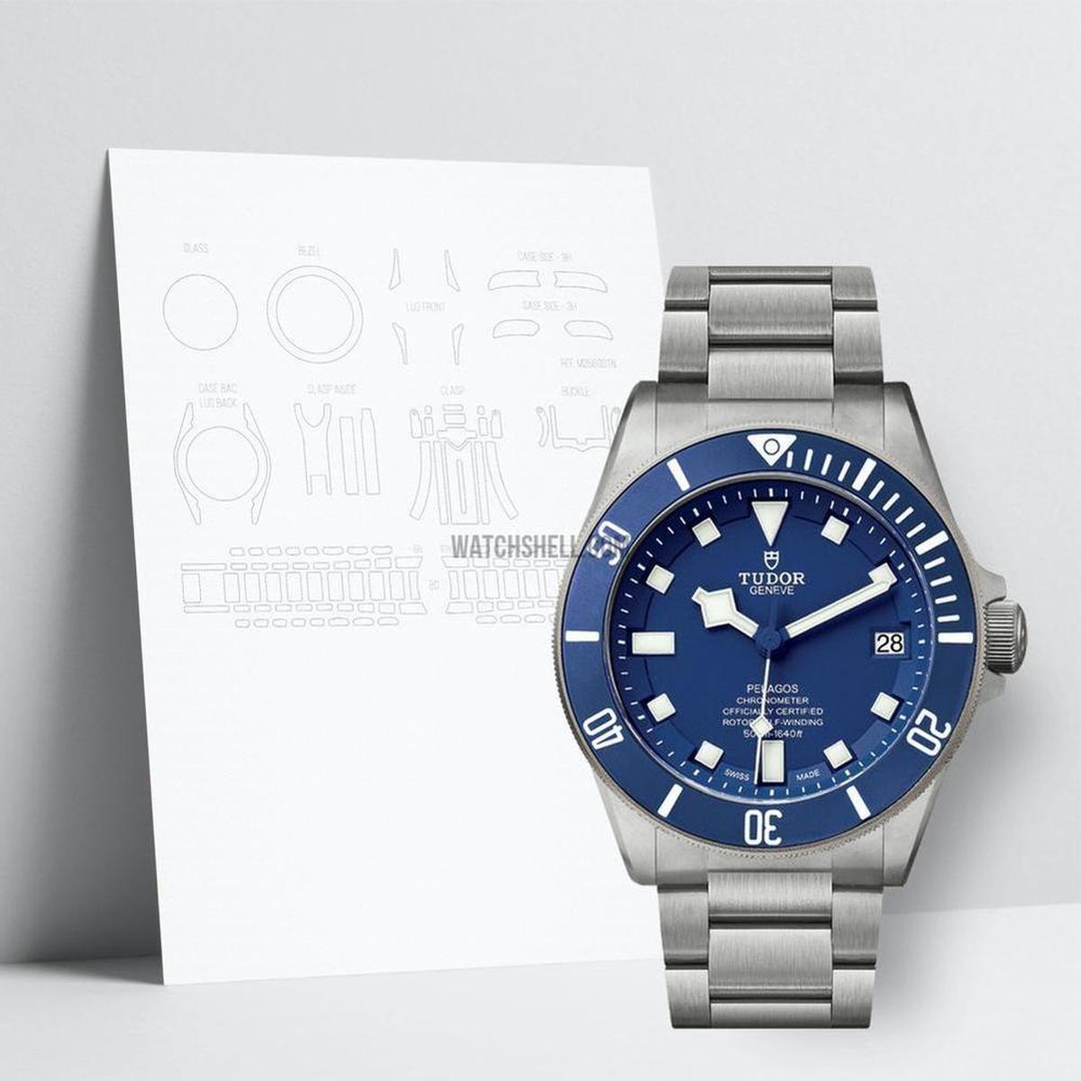 Safeguard Your Tudor Pelagos M25600TB-0001 with WatchShell's Advanced Scratch Protection