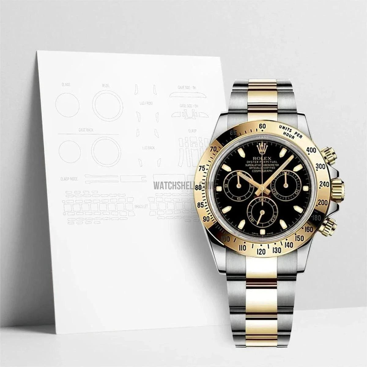 Secure Your Rolex Daytona 116523 with WatchShell Scratch Protection