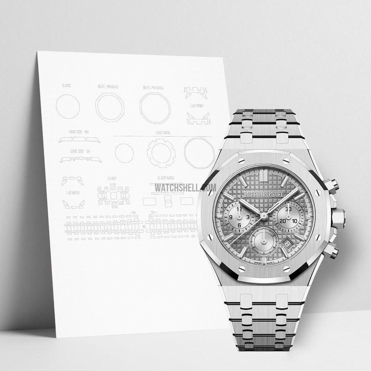 The Best WatchShell Scratch Protection for Audemars Piguet Royal Oak 26715ST.OO.1356ST.02