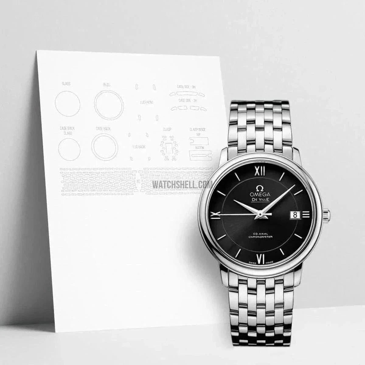 Top 5 Reasons to Use WatchShell for Omega De Ville 424.10.37.20.01.001 Scratch Protection