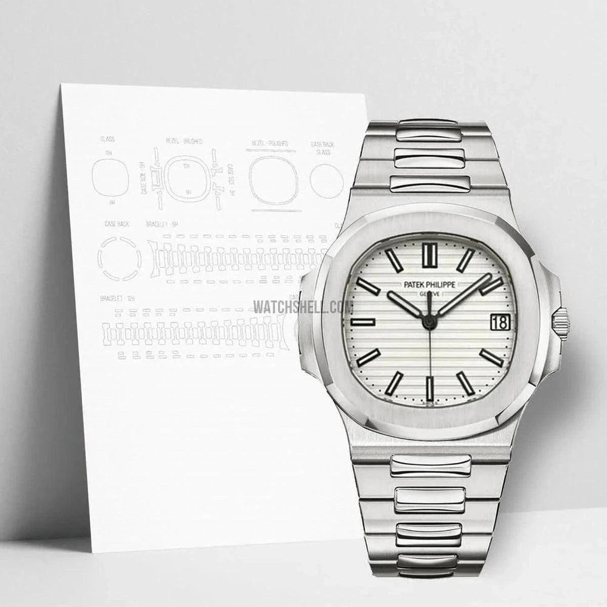 Ultimate Scratch Protection for Your Patek Philippe Nautilus 57111A with WatchShell