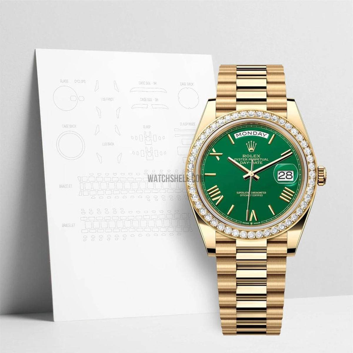 Ultimate Watchshell Protection Film for Rolex Day-Date 228348