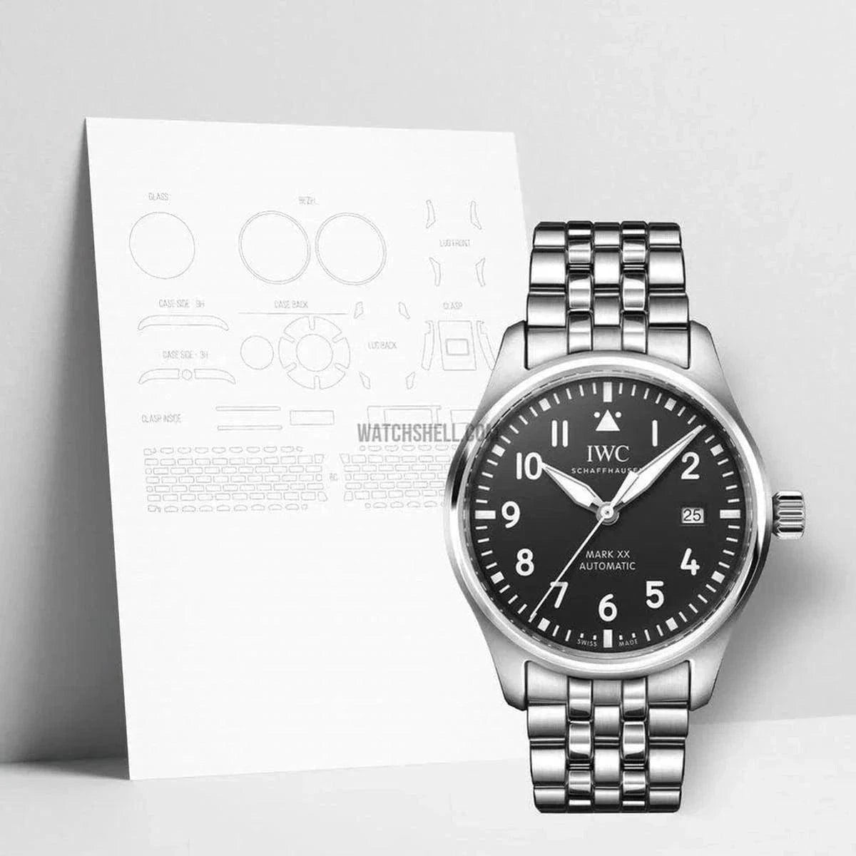 Ultimate WatchShell Scratch Protection for IWC Mark XX IW328202 Revealed