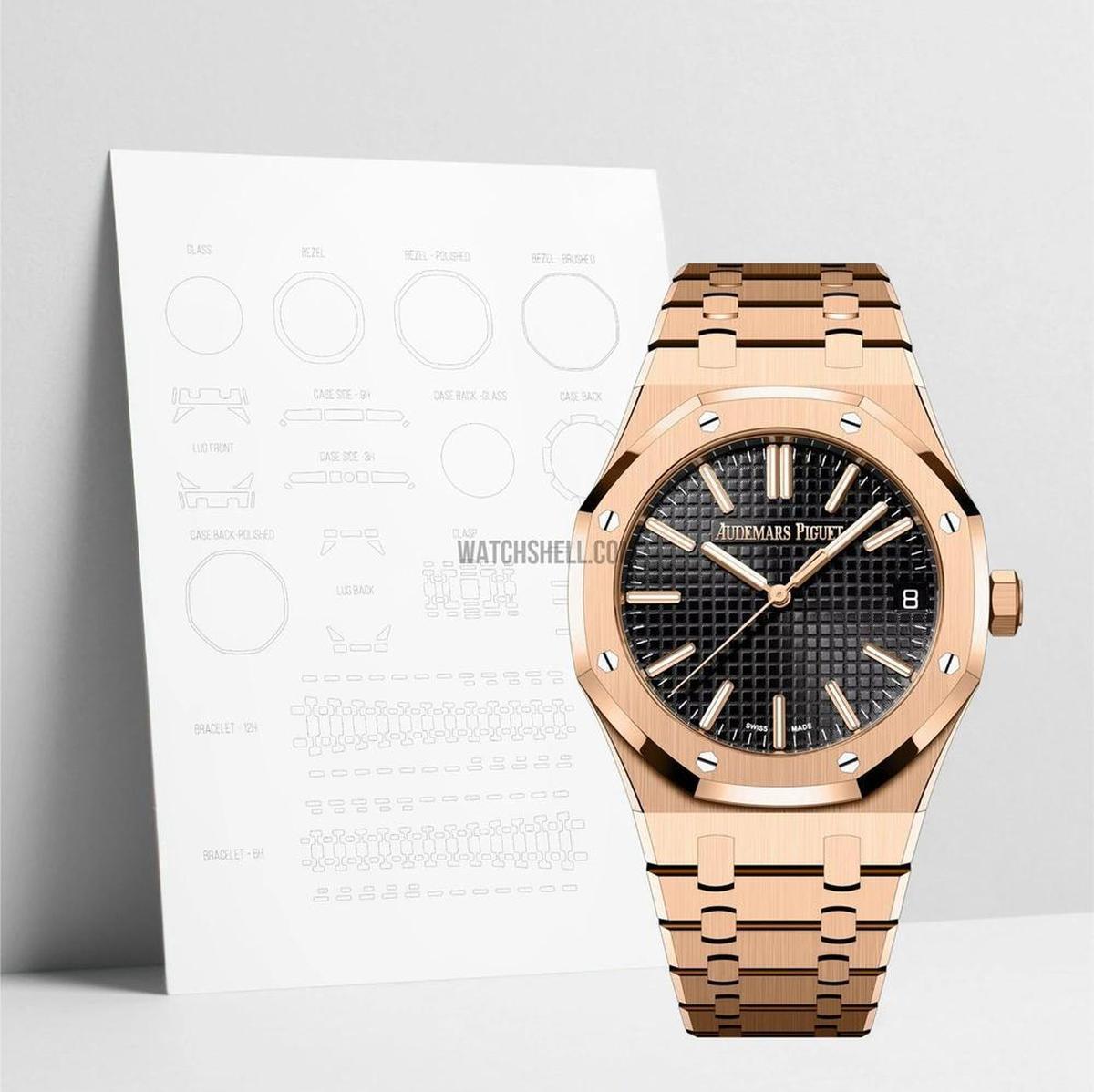 WatchShell Audemars Piguet Royal Oak 15510OR.OO.1320OR.04 Scratch Protection Guide