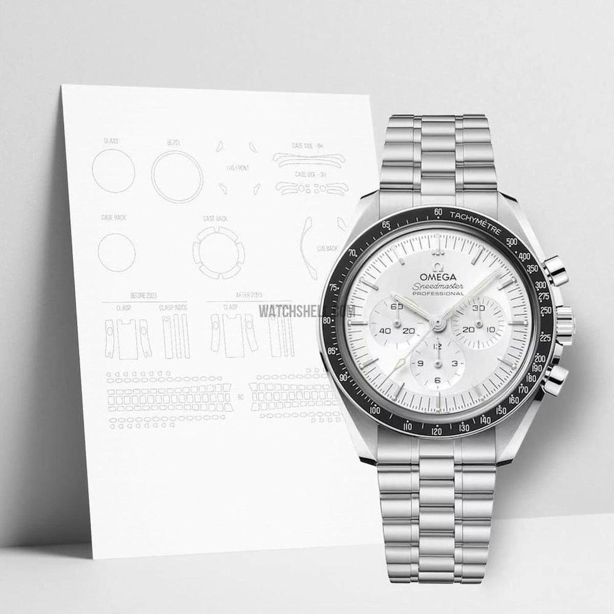 WatchShell for Omega Speedmaster 310.60.42.50.02.001: Tutorial on Applying Watch Protective Film