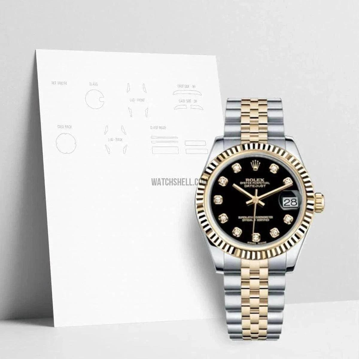 WatchShell for Rolex Datejust 178273 JUB: Optimal Scratch Protection Film for Your Timepiece