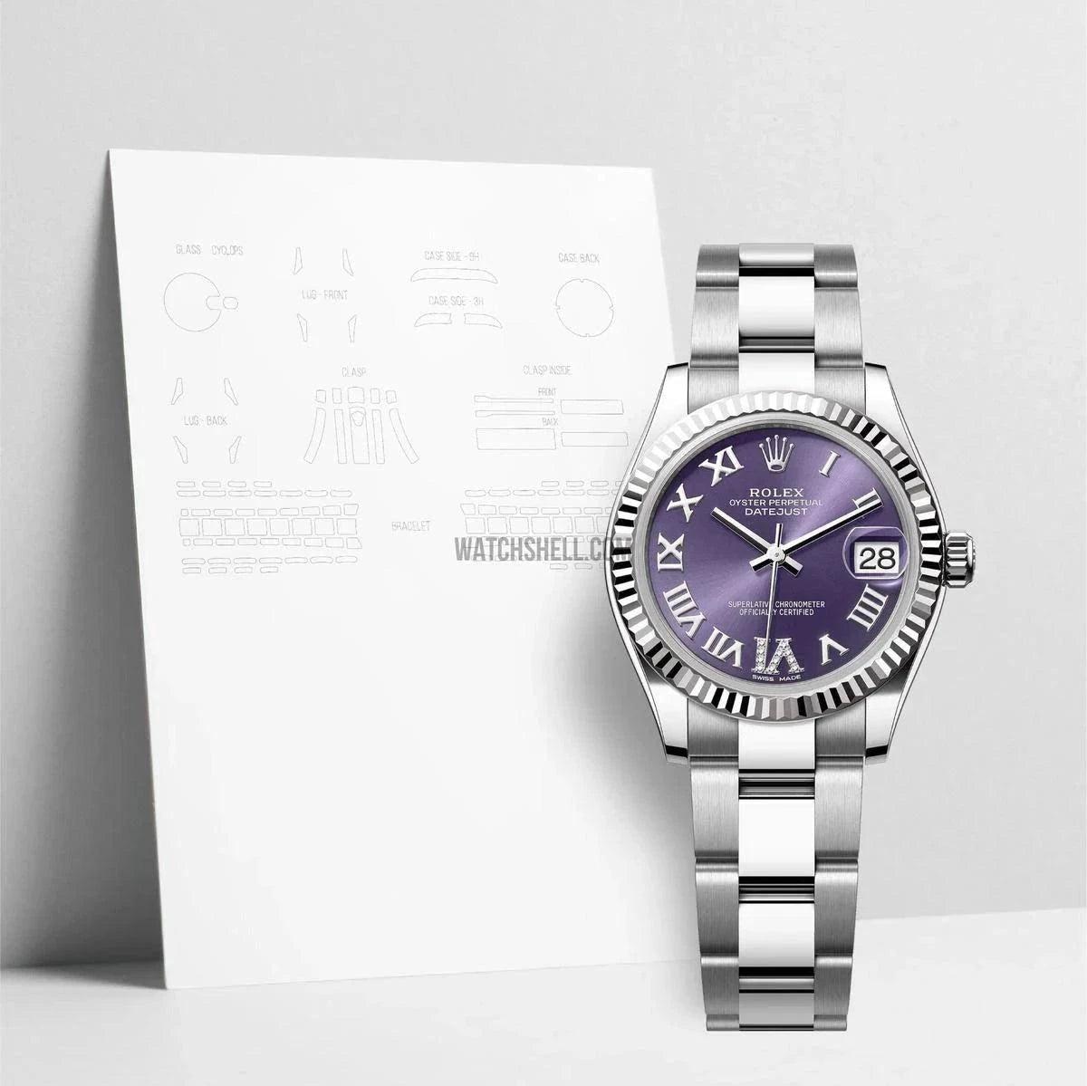 WatchShell for Rolex Datejust 178274 OYS: Essential Scratch Protection Film