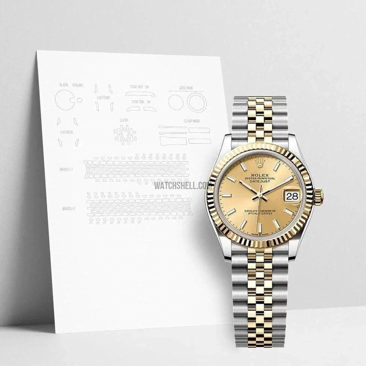 WatchShell for Rolex Datejust 278273: Ideal Scratch Protection Film Solution