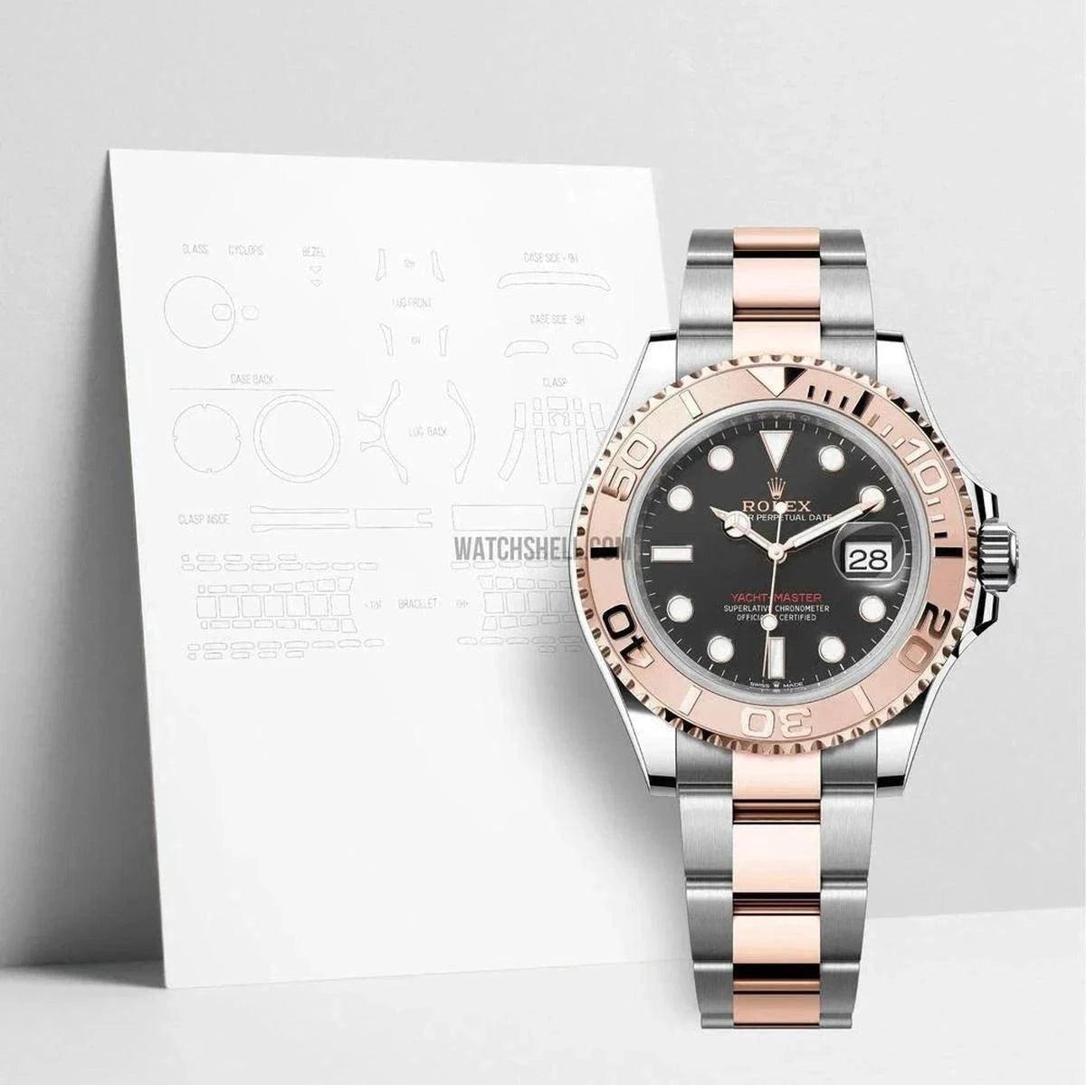 WatchShell for Rolex Yacht-Master 126621 Offers Premium Scratch Protection Film
