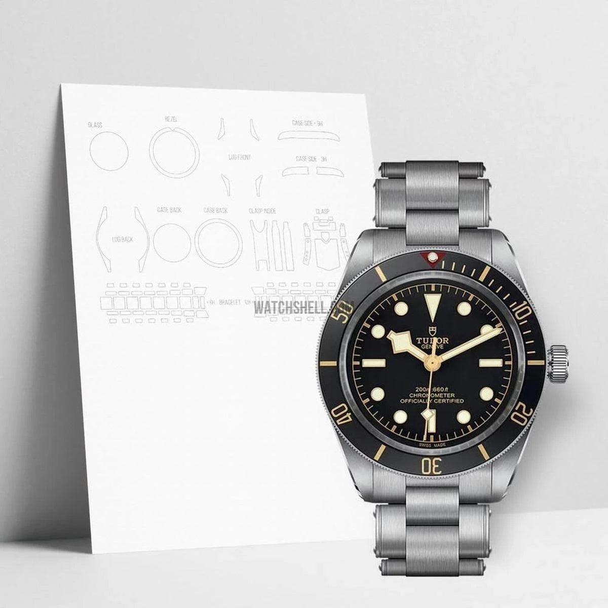 WatchShell for Tudor Black Bay M79030N-0001 Offers Reliable Scratch Protection