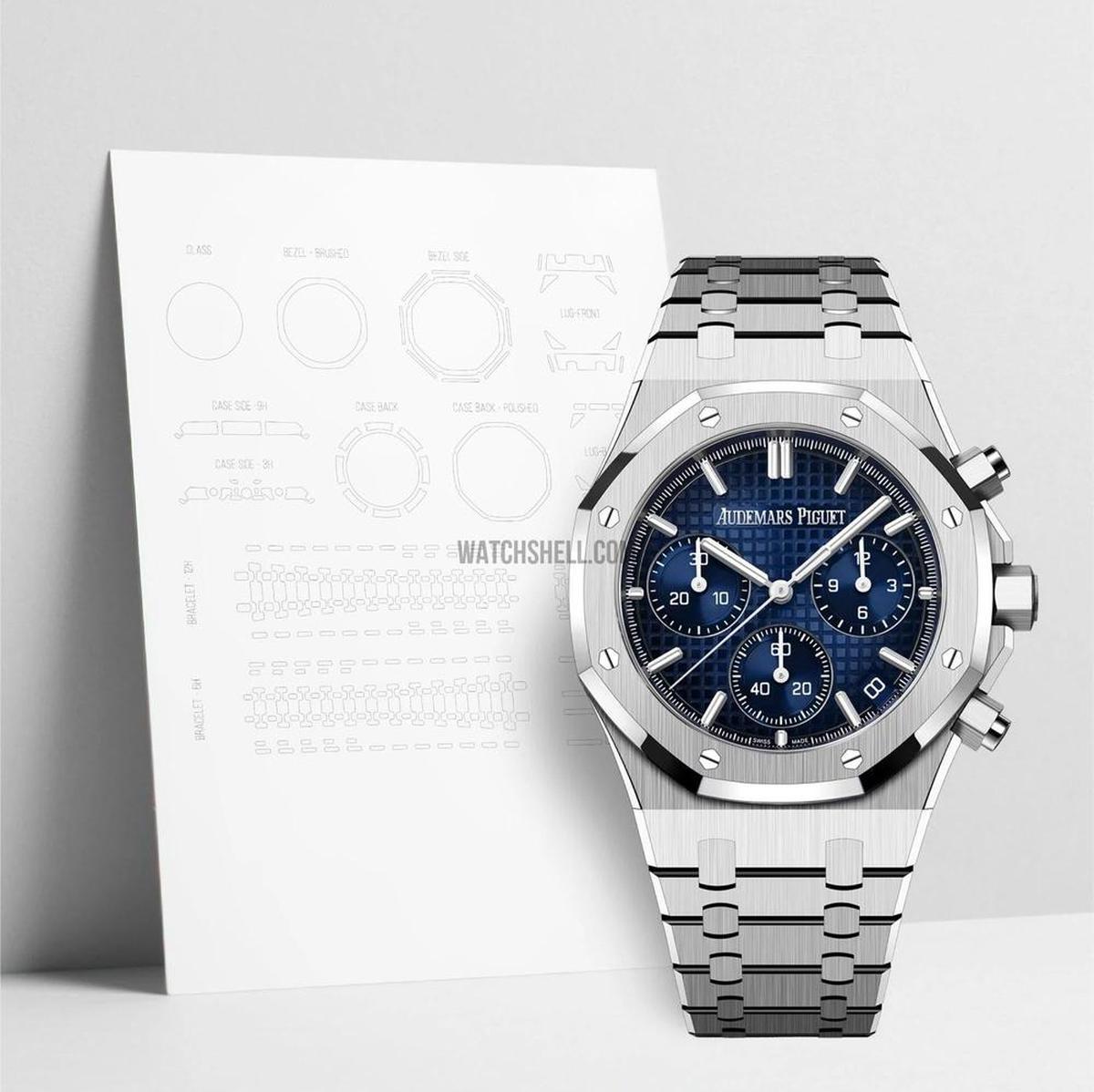 WatchShell Options for Perfect Scratch Protection of the Audemars Piguet Royal Oak 26240BC.OO.1320BC.04