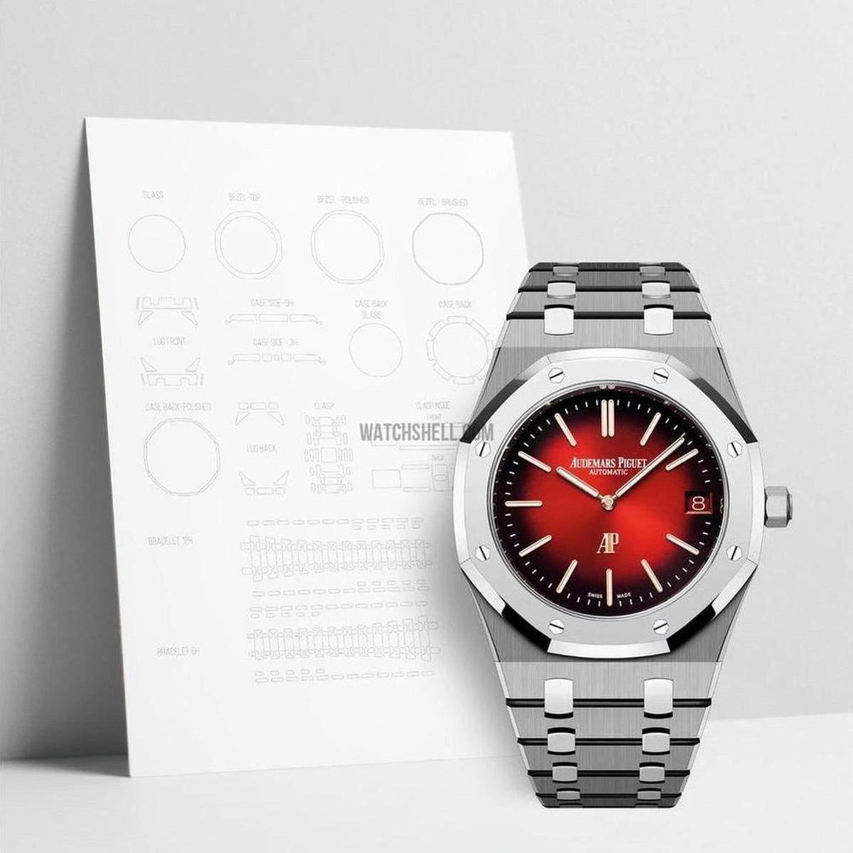 WatchShell Protection Film: Essential Scratch Protection for Audemars Piguet Royal Oak 16202XT.OO.1240XT.01