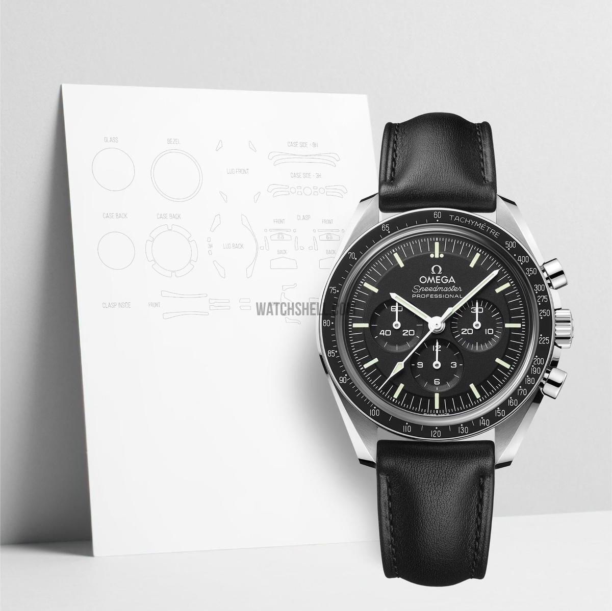 WatchShell Protection Film for Omega Speedmaster 310.32.42.50.01.002 Scratch-Free Solution