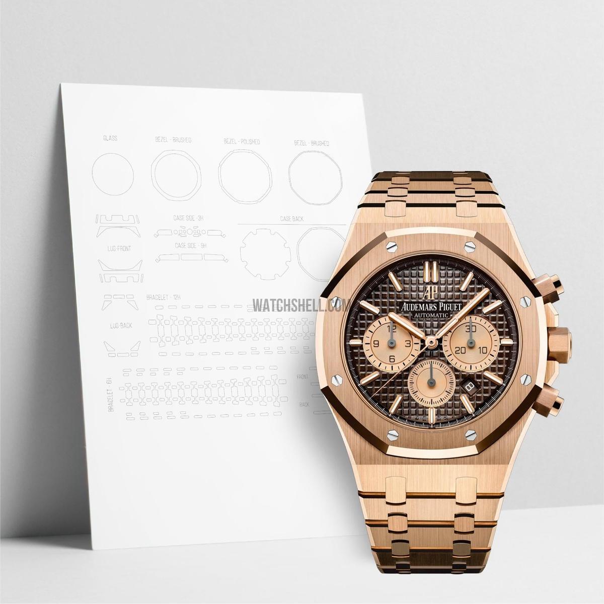 WatchShell Protection Film for Safeguarding Your Audemars Piguet Royal Oak 26331OR.OO.1220OR.02