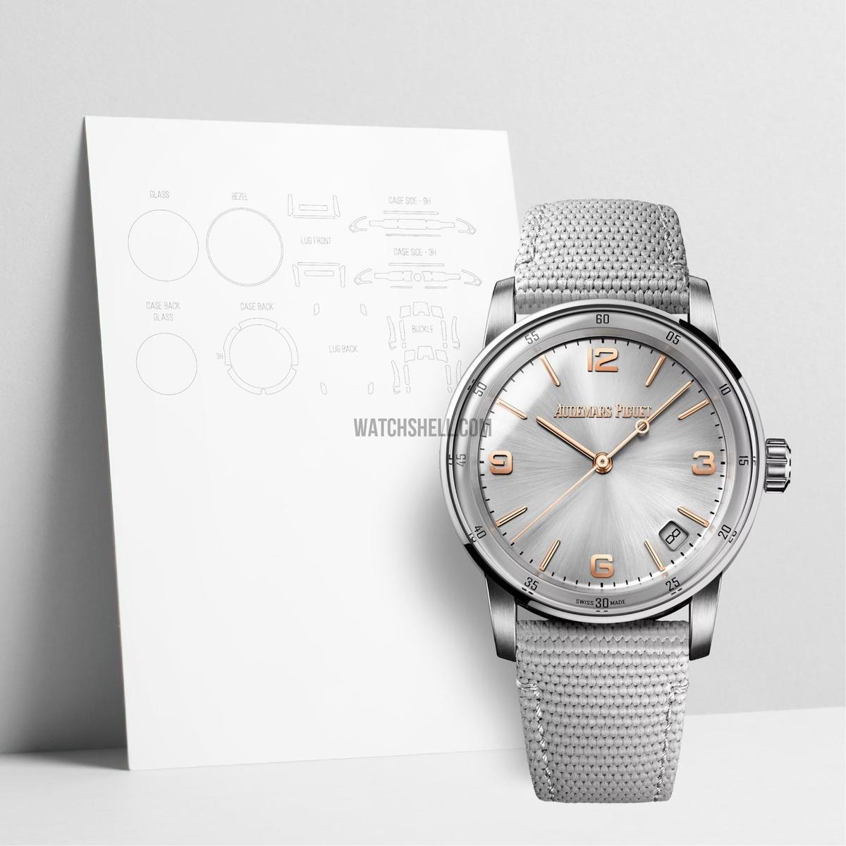 WatchShell Protection Film for Scratch-Free Audemars Piguet Code 11.59 15210CR.OO.A008KB.01