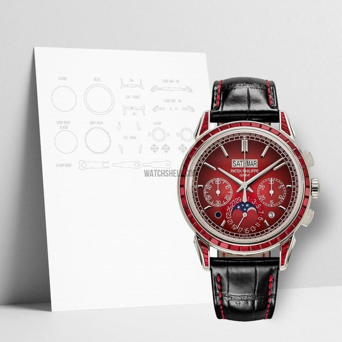 WatchShell Protection Film: Ultimate Scratch Defense for Patek Philippe Grand Complications 527112P