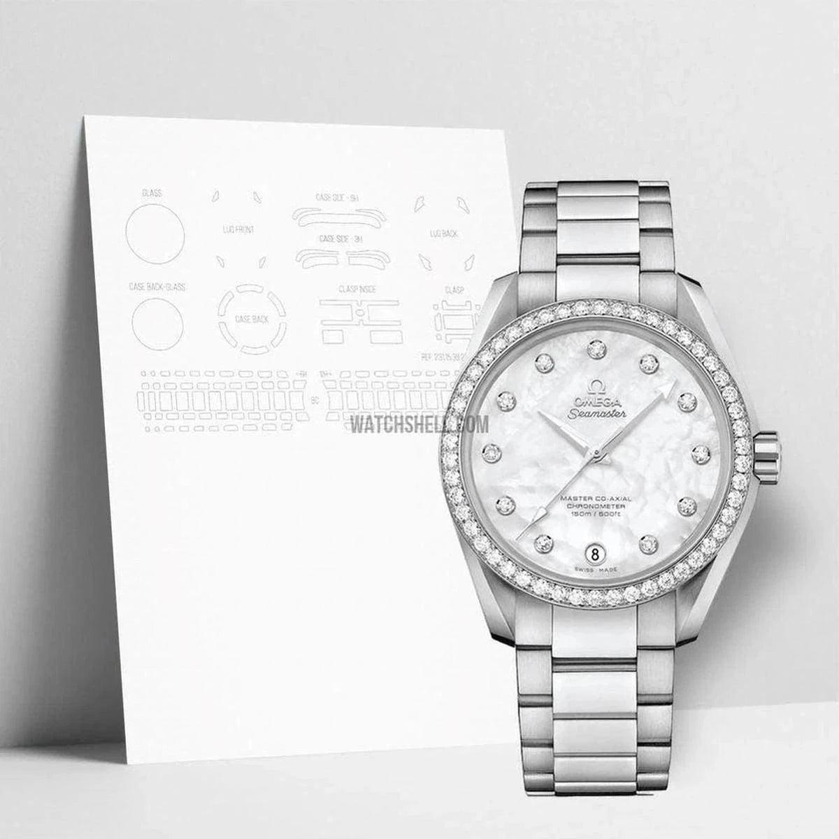 WatchShell Protective Film: Essential Scratch Protection for Omega Seamaster 231.15.39.21.55.001