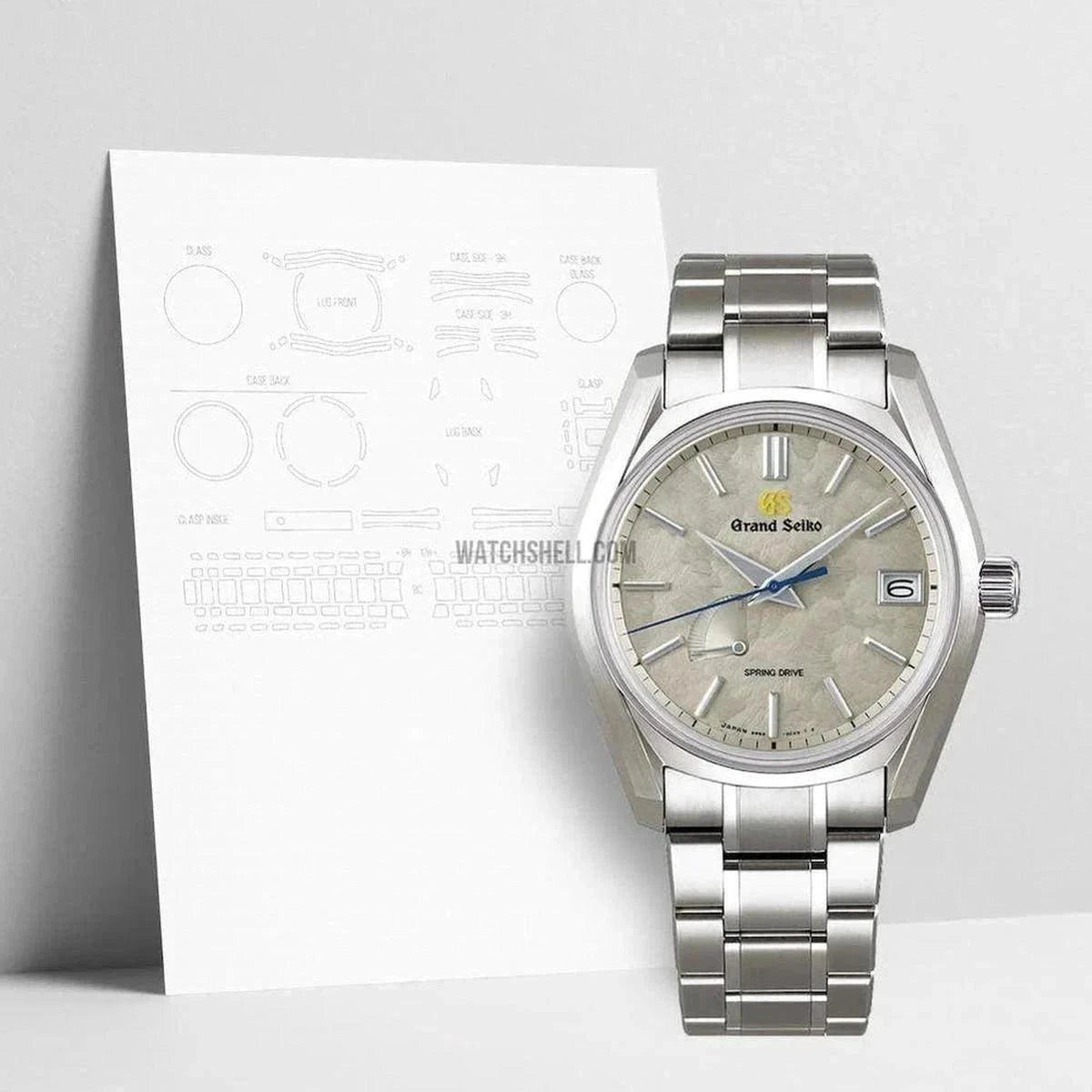 WatchShell Protective Film: Keep Your Grand Seiko Heritage SBGA415 Scratch-Free
