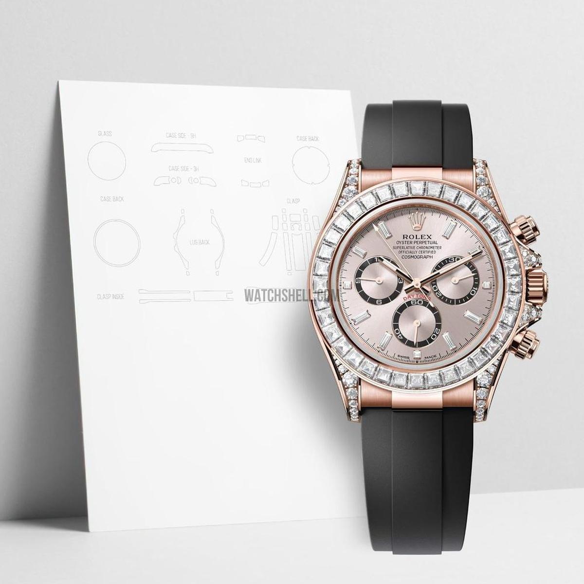 WatchShell Provides Scratch Protection for Rolex Daytona 126535