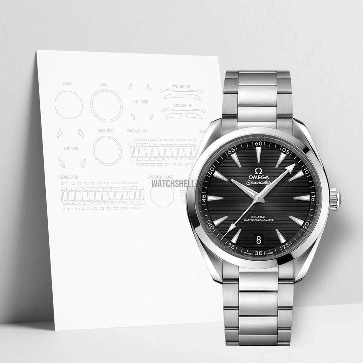 WatchShell Provides Ultimate Watch Protective Film for Omega Seamaster 220.10.41.21.01.001