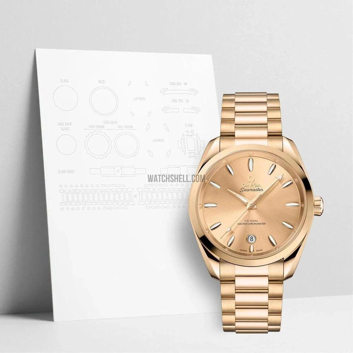 WatchShell Scratch Protection: Enhance Your Omega Seamaster 220.50.38.20.08.001